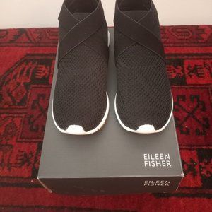Eileen Fisher Black Sneakers 6.5